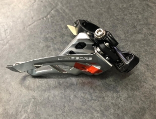 Shimano Deore FD-M6000-M 10-speed Triple Front Derailleur, Side Swing, Middle Clamp Band Mount