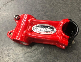 Amoeba 25.4mm High Performance Stem Red