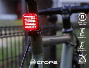 Crops SCENES SC100R Auto Light Sensor USB Rear Light