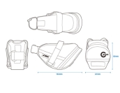 Crops LTG Gina04 Saddle Bag