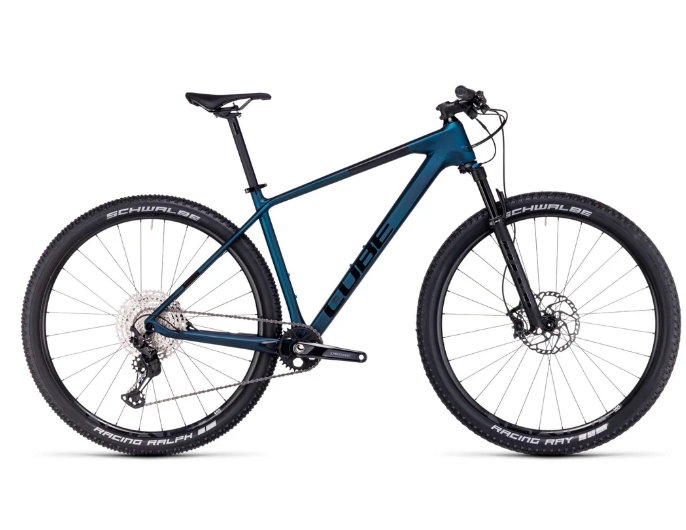 Cube REACTION C:62 RACE Carbon Mountain Bike 29" bluehaze/black Sram