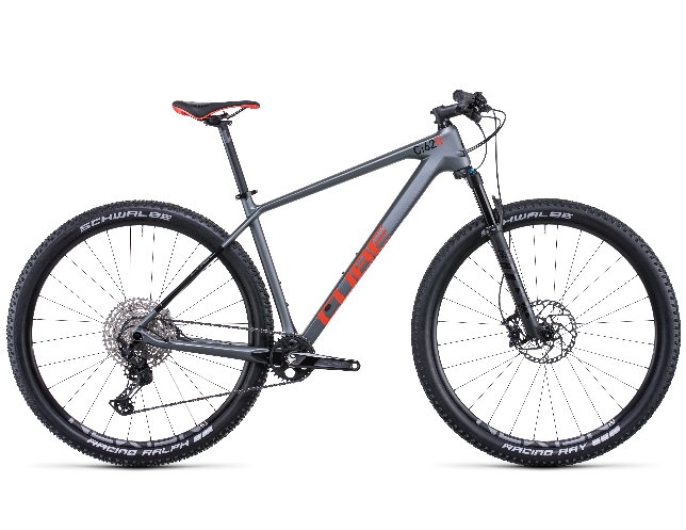 Cube REACTION C:62 RACE Carbon Mountain Bike 29" Flashgrey/Red