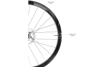Deda RS4 Carbon Disc Brake 38mm Tubeless Wheelset Road