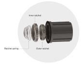 Deda RS4 Carbon Disc Brake 38mm Tubeless Wheelset Road