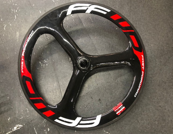 FFWD Trispoke 3 Spoke Front Tubular Wheel FFWD Trispoke 3 Spoke Front Tubular Wheel
