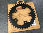 FSA CNC 94mm BCD, for 5 bolt cranks 38T ATB Chainring Black FSA CNC 94mm BCD, for 5 bolt cranks 38T ATB Chainring Black