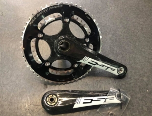 FSA Team Issue MegaExo Carbon Crankset 53/39T 9/10/11S