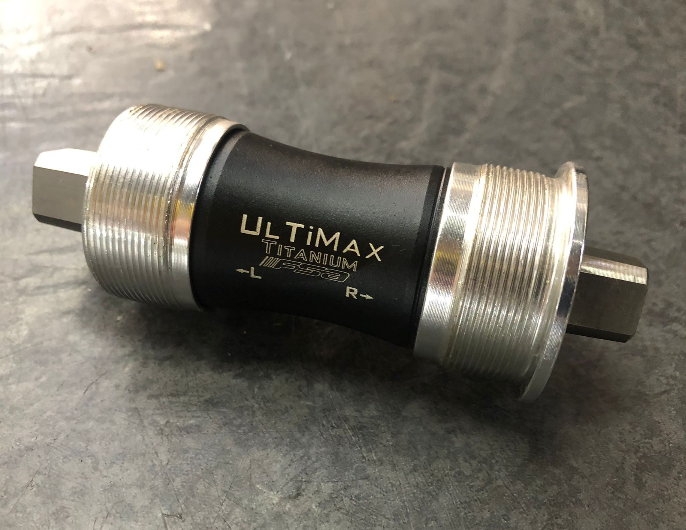 FSA Ultimax Titanium Square Taper Bottom Bracket 103mm x 68mm Eng Thread 151g FSA Ultimax Titanium Square Taper Bottom Bracket 103mm x 68mm Eng Thread 151g