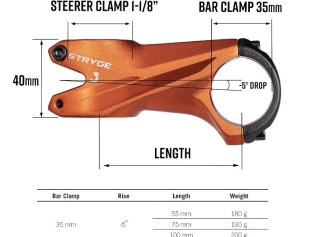 Funn Stryge Riser 35mm Stem