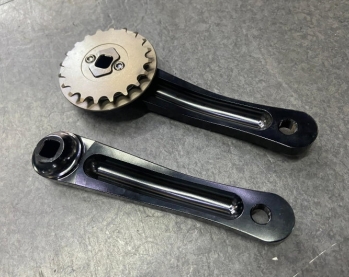 Gizmo CNC BMX Trials Crankset 20T Square Taper