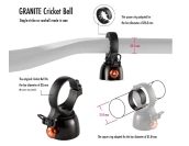 Granite Cricket Bell Granite Cricket Bell