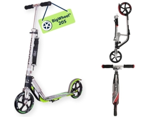 HUDORA 205 Folding Kick Scooter for kids 8 Years and Up
