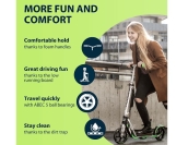 HUDORA 205 Folding Kick Scooter for kids 8 Years and Up