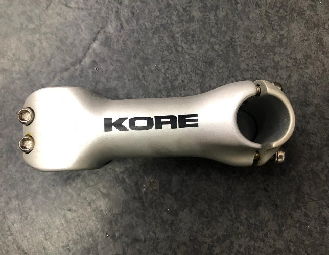 Kore 25.4mm 3 bolts system Stem Silver