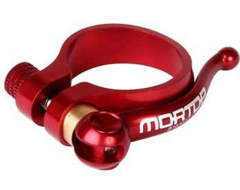 MORTOP Seatpost Clamp Quick Release 34.9mm w/Titanium Bolt 24.7g
