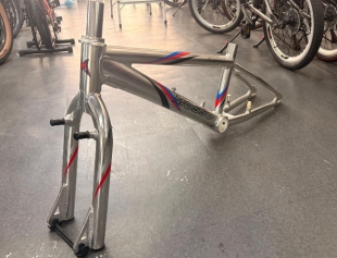 Mosso Fire Power Alloy BMX Frame and Fork Silver 20inch