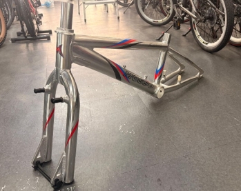 Mosso Fire Power Alloy BMX Frame and Fork Silver 20inch