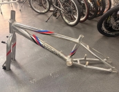 Mosso Fire Power Alloy BMX Frame and Fork Silver 20inch