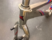 Mosso Fire Power Alloy BMX Frame and Fork Silver 20inch