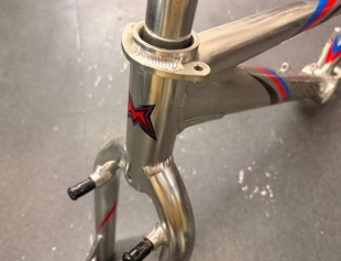 Mosso Fire Power Alloy BMX Frame and Fork Silver 20inch