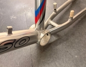 Mosso Fire Power Alloy BMX Frame and Fork Silver 20inch