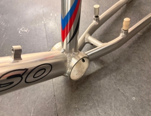 Mosso Fire Power Alloy BMX Frame and Fork Silver 20inch