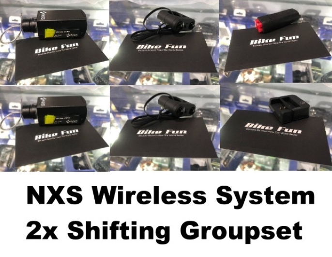 NXS Wireless 2x Shifting System Set for 2X6 - 2X13 Speed
