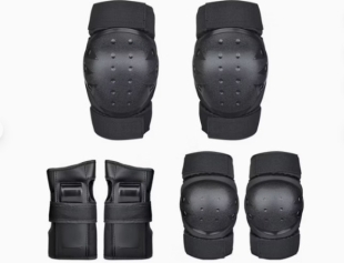 The One Kids Knee, Elbow Pads, Anti Slip Guards for Children S