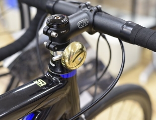 N+1 Brass Ping Bell fits Ahead Steerer Tube
