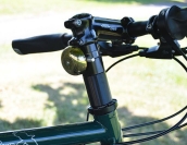 N+1 Brass Ping Bell fits Ahead Steerer Tube