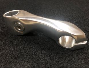 Road 1" or 1 1/8" threadless Stem 100mm Silver