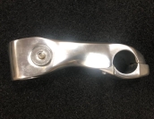 Road 1" or 1 1/8" threadless Stem 100mm Silver
