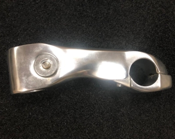 Road 1" or 1 1/8" threadless Stem 100mm Silver