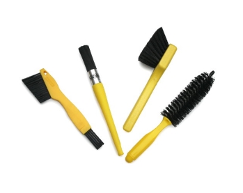 Pedros Pro Brush Kit: 4 brushes for bicycle cleaning