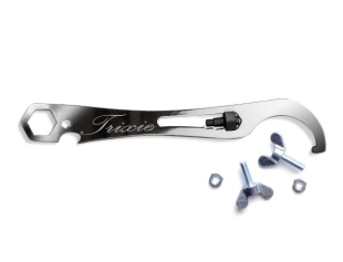 Pedros Trixie Bicycle Multi-Tool 8-Function Chrome