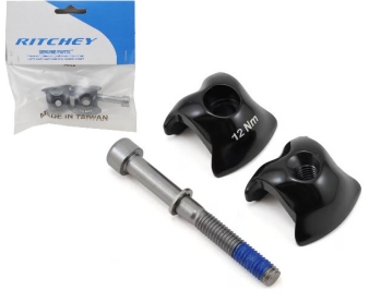 Ritchey Carbon 1-Bolt Saddle Clamp Kit (Black) (7 x 10mm Rails)