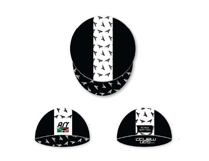 Selle San Marco 80th Anniversary Rain Cycling Cap