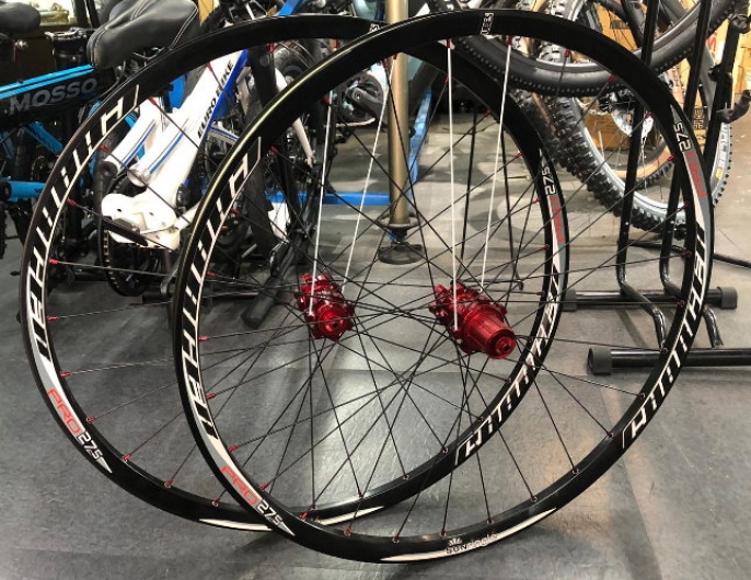 Sunringle Charger Pro Disc Wheelset 27.5" F:QR/15/20mm R:QR/12x135/142mm