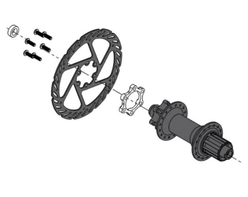 Sunringle Rear Axle Boost Adapter Set - 12x142mm > 12x148mm