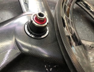 Vision Metron 3-Spoke Track Carbon Front &amp; Rear Tubular Wheelset 700c Gray