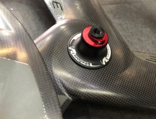 Vision Metron 3-Spoke Track Carbon Front &amp; Rear Tubular Wheelset 700c Gray