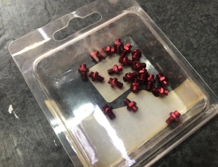 Wellgo R-Pins Pedal Pins Color Option (10 Pack)