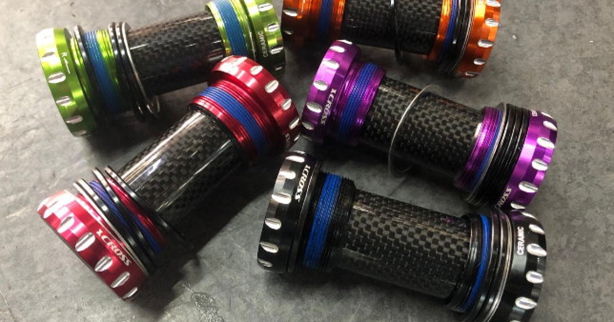 XCross Carbon Ceramic Bottom Bracket BSA Shimano