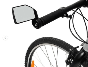 Zefal Dooback Safety Bar End Mirror Left