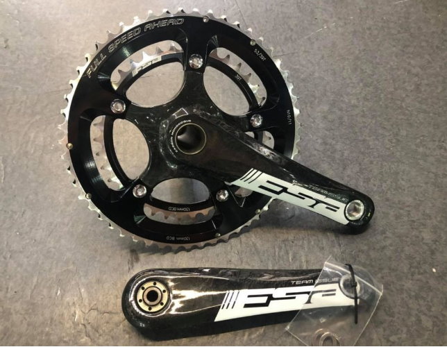 FSA Team Issue MegaExo Carbon Crankset 53/39T 9/10/11S